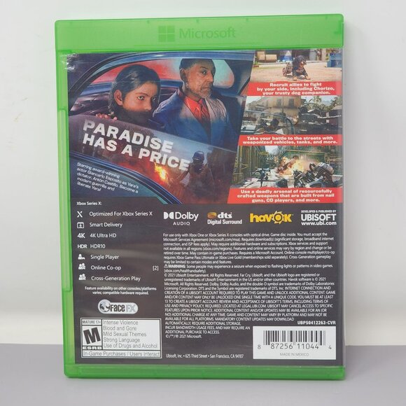 Far Cry‎ 6 Xbox Series X/Xbox One Game Untested - Picture 2 of 6